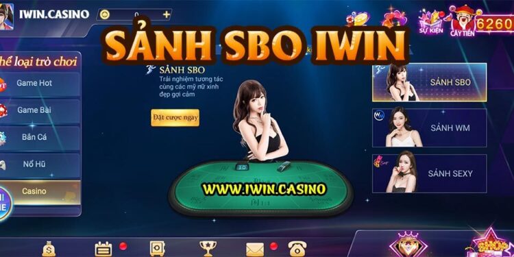 giao diện sảnh sbo iwin iwin68