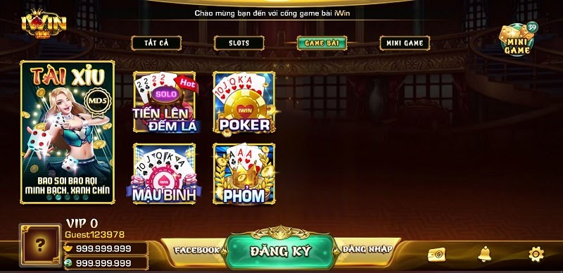 Chơi game bài tiến lên đếm lá tại Iwin có uy tín không?