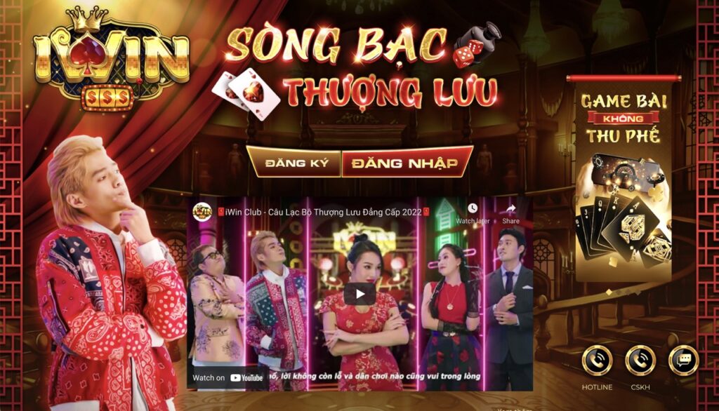 Cổng game bài đổi thưởng Iwin Club