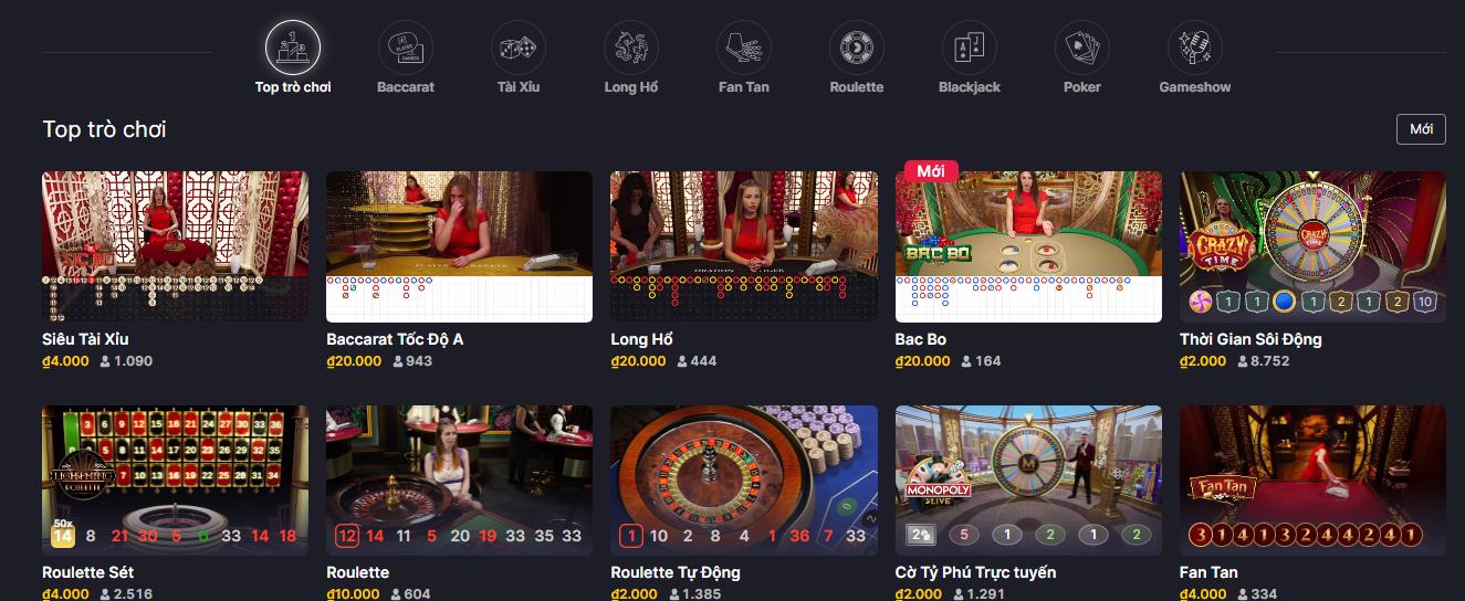 Live Casino IWIN